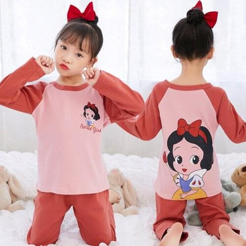 Children Pajamas Mickey Minnie Clothes Pants Set Cartoon Sleepwear Children Pajamas For Girls Outfits Child Pajamas