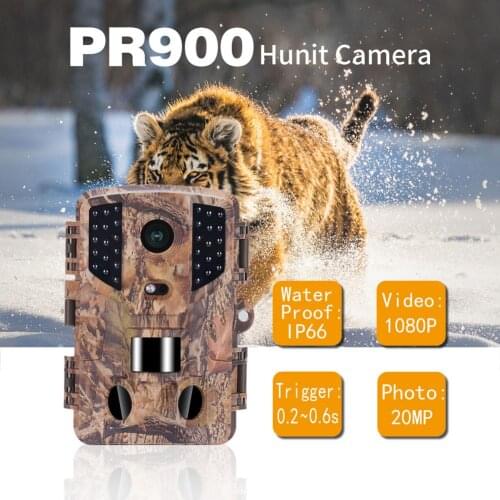 20MP 1080P Wildlife Trail Camera Photo Trap Infrared Hunting Cameras Wildlife Wireless Tracking Cams