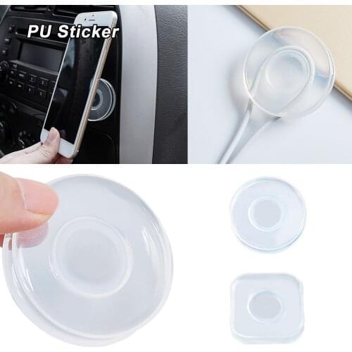 Nano Magic Sticker Phone Holder PU Material Nano Simple Casual Paste Support Traceless Super Fix Holder Free Stickers 3