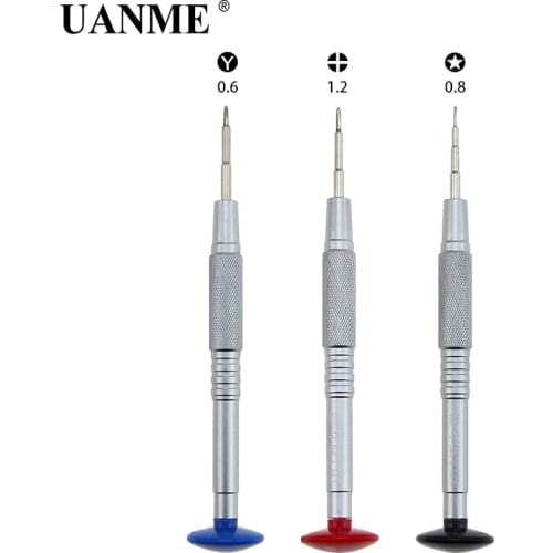 UANME Magnetic Precision 0.8mm Pentalobe Screwdriver for iPhone X 8 7plus Opening Repair Tools 889