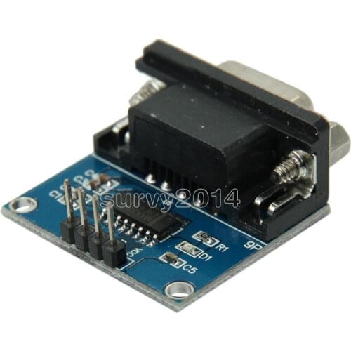 5PCS RS232 To TTL Converter Module COM Serial Port Board MAX3232 MAX232CSE