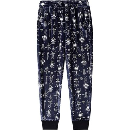 2020 new arrival hot top fashion pants men popular logo mens trousers cut tail single beam foot thick printing slacks male