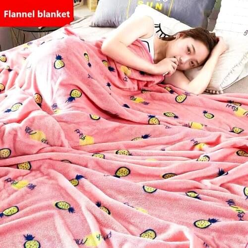 Soft New Flannel blankets Flower Blanket Throw Blanket Bedding Thick Warm On The Bedroom 2020