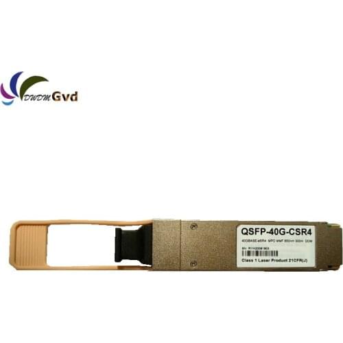 H3C Compatible QSFP-40G-CSR4-MM850 QSFP+ 40G ESR4 850nm 300m DOM MTP/MPO MMF Optical Transceiver Module