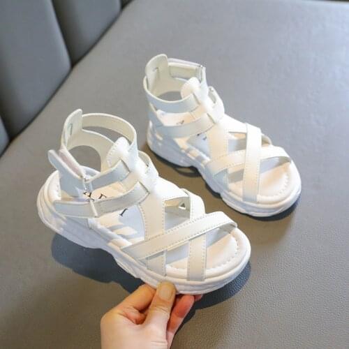 Dress Girl 10 Years Summer Shoes 2021 For Kids Gladiator Princess Girl Sandal'Children Shoes Little Girls 3 4 5 6 7 8 9 11 12