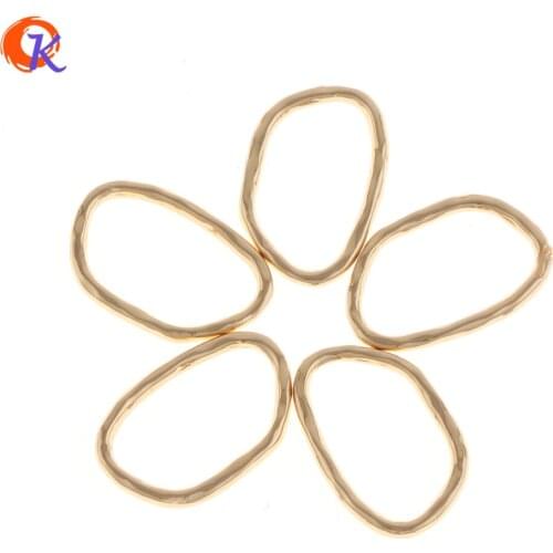 Cordial Design 100Pcs/Lot 16*24MM Earrings Accessories/Earrings Making/Zinc Alloy/Gold Geometry Shape/Hand Made/Jewelry Findings