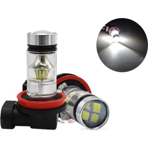 Spot Supply High Power LED Lamp 2835 100W Fog Lamp H7 H1 H3 H11 20smd LED Lamp