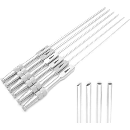 Stainless steel suction tube. Brain suction tube. Neurology suction tube Microsurgery instrument suction tube heade drill