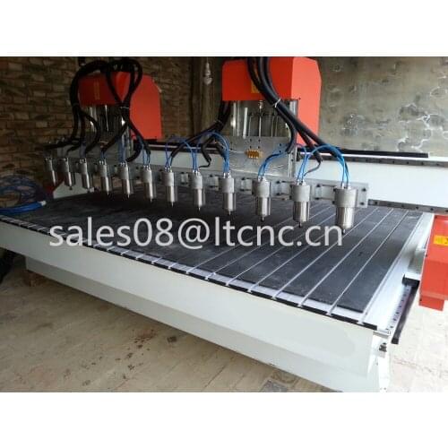 High efficiency wood cnc router multi-spindles cnc wood cutting machine 1325 1530