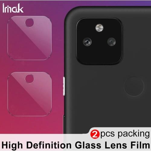 Imak Camera Lens Tempered Glass For Google Pixel 5a Rear Camera Len Protector Protective Film