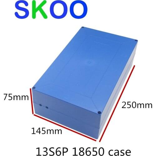 48V Lithium Battery Box 13S6P 18650 Li-Ion Pack Cell Housing Case Shell Holder DIY eBike Batteries Boxes