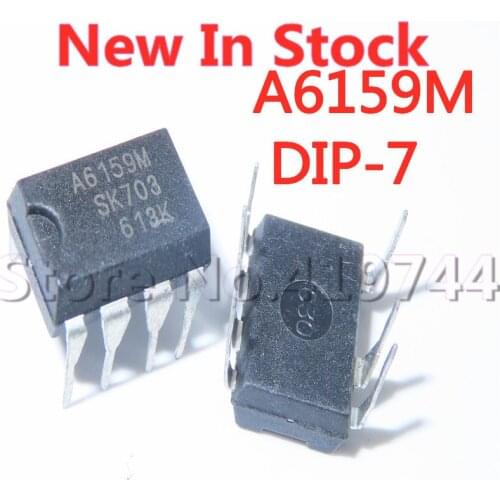 5PCS/LOT STR-A6159M A6159M A6159 STR- A6159 DIP-7 LCD power management chip In Stock New Original