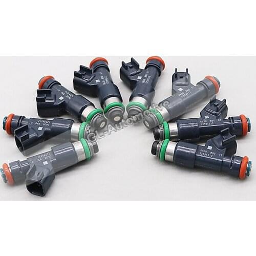 8Pcs 12594512 Fuel Injectors For Chevrolet Avalanche Express 1500 Silverado 1500 Tahoe GMC Savana 1500 Yukon