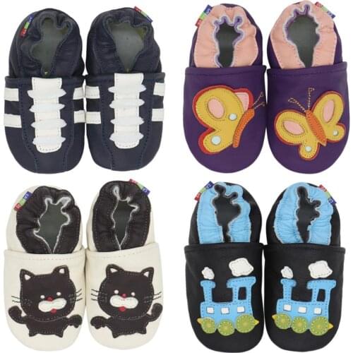 Baby Shoes Soft bebe Leather newborn booties for babies Baby Boys Girls Infant toddler Slippers First Walkers