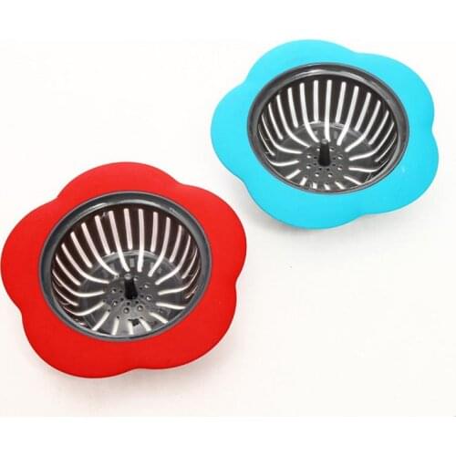 Household Flower Shaped Sink Filter Pool Bathtub Bathroom Sewer Floor Drain Kitchen Anti-clog Slag Strainer Kitchen Gadget Sets