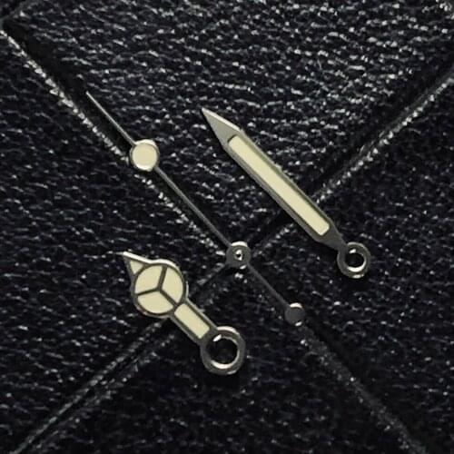Watch hands for NH35/NH36 Movement Mira las manos Uhrzeiger Regarder les mains Green luminous Vintage B hands Parts Accessories