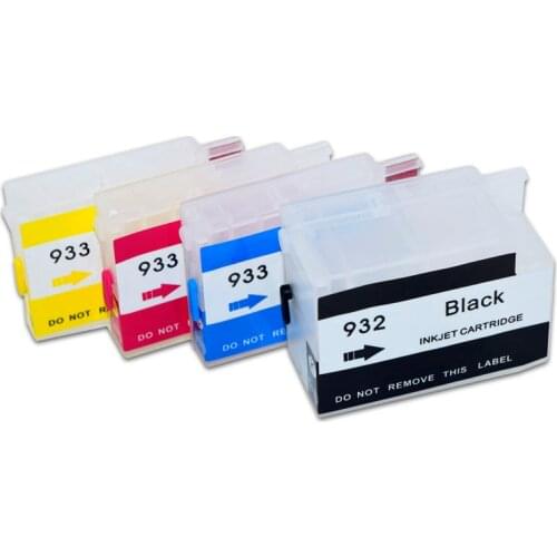 With ARC Chip HP932 933 Refill Ink Cartridge for HP Officejet 6100 6600 6700 7610 7110 7612 Printer