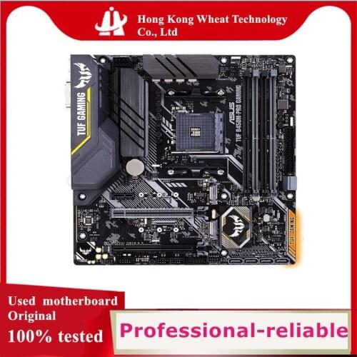For ASUS TUF B450M-PRO GAMING Motherboard Socket AM4 DDR4 For AMD B450M B450 Original Desktop Mainboard Used Mainboard