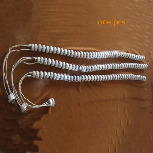 Corundum spherical flexible ceramic radiant heating core tube white 1pc