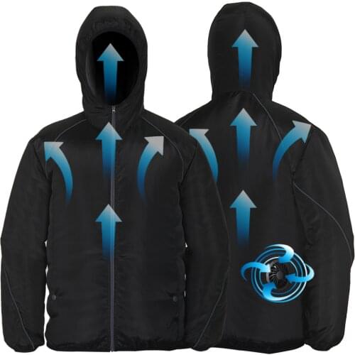 Summer New USB Fan Quick Cooling Hiking Vest Cycling Fishing Jackets High Temperature Work Outdoors Breathable Men/Women Top