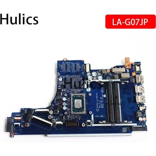 Hulics Original For HP 15-db 15-db0066wm Series Laptop motherboard LA-G07JP AMD CPU main board