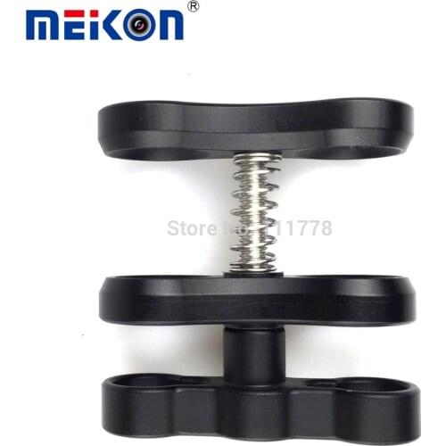 Gopro Ball Mount Bracket Multifunctional Aluminum Butterfly Clamp for Diving Underwater Photography