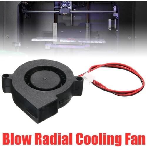 1pc DC 12V Radial Cooling Blower Fan - Hotend / Extruder RepRap Double Ball Bearing For 3D Printer