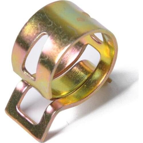 160 x Fuel Line Hose Spring Clip Pipe Air Tube Clamp Fastener 6-17mm 8 Sizes