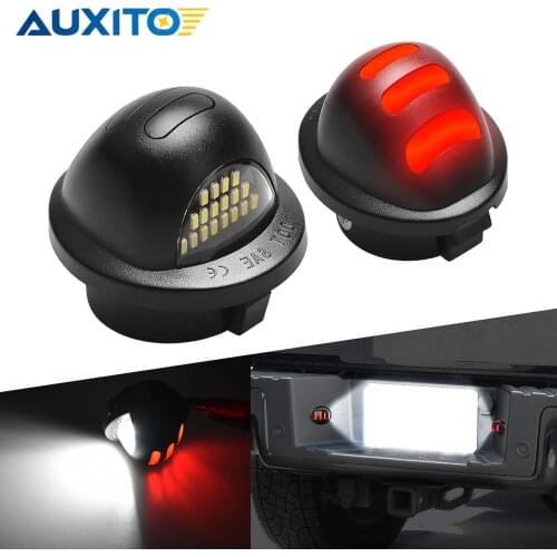 2x LED Number License Plate Light Canbus Error Free Bulb Anti-Hyperflash Lamp for Ford F150 F250 F350 F450 F550 Super Duty 99-16