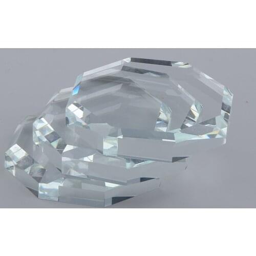 3 Pcs / Lot Professional Crystal Glue Holder Pallet Transparent Stones