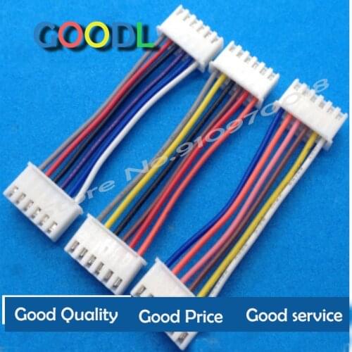 5PCS color cable 2.54 XH to PH 2.0 15CM double head rehearsal cable 150mm 2/3/4/5/6/7/8/9/10Pin XH2.54MM to PH2.0mm Dupont Line