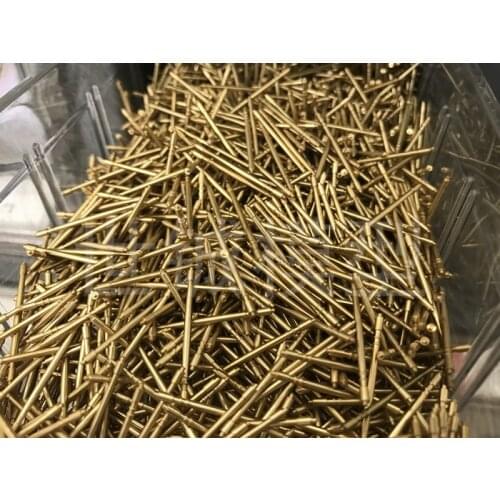 Free shipping wooden ship kit accessories brass railing 28mm length 10pcs