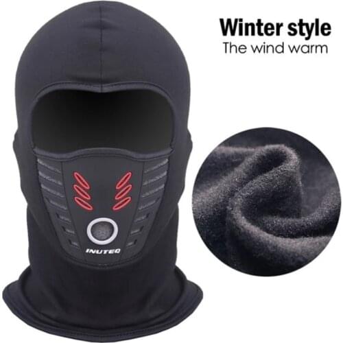Headgear Motorcycle Electric Bicycle Bike Riding Cross-country Protection Dustproof Breathable Winter Warm Mask Summer
