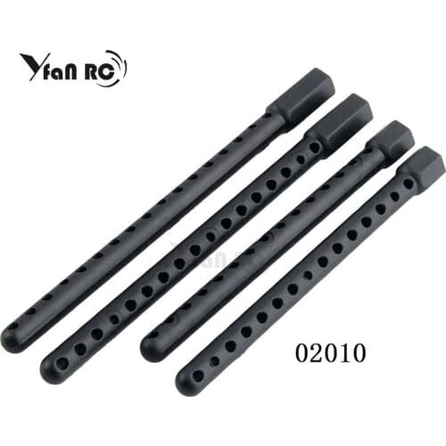 HSP 122037 02010 Plastic Body Post Mounts 1:10 Scale Car Shell Column Body Bracket Pillar Parts For HSP 94123 94122 94102 94103