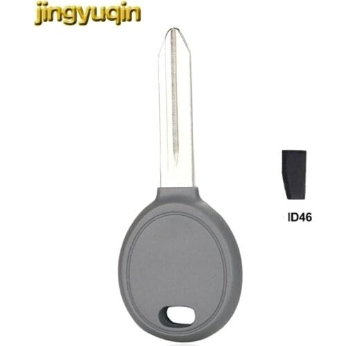 Remote Key Shell ID46 Transponder Chip For Dodge Sebring Magnum Durango Jeep Chrysler 300 Voyager 2007 Pacifica Town & Country