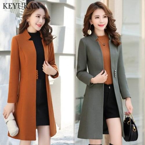 KEYURAN Women's Wool Coats