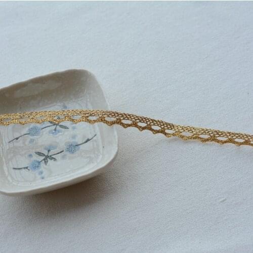 4 Meters/lot 5 Colors Lace Ribbon Tape Lace Trim DIY Embroidered Lace Trimmings for Sewing Accessories Packing Decoration