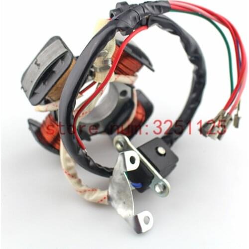 Motorcycle 6 Wire 4 Poles Magneto Stator Coil Generator For Honda CG125 ZJ125 125cc 150cc CB 125 Spare Parts