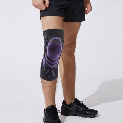 Outdoor Sports Pressurized Elastic Knee Pads Support Fitness Gear Basketball Volleyball Brace Protector for Men