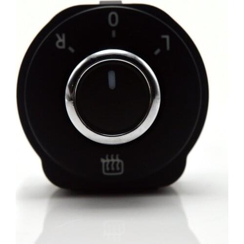 New high quality Chrome Side Mirror Switch For VW Volkswagen Polo 6R 2011-2016 6RD 959 565B 6RD959565B 6RD 959 565 B