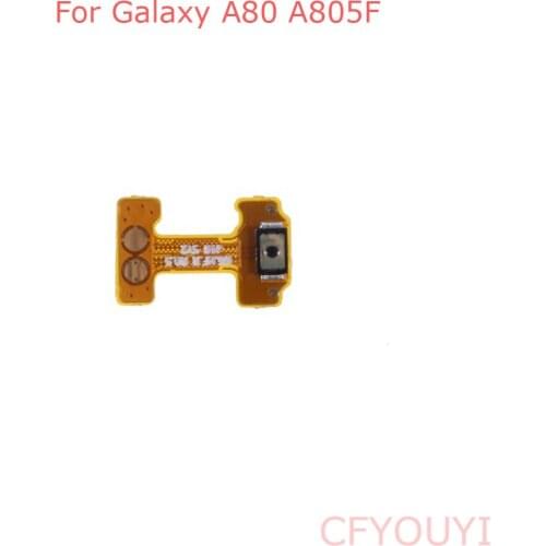 Original Power On/Off Flex Cable Replacement For Samsung Galaxy A80 A805
