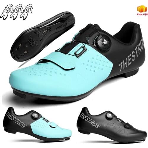 Professional Cycling Shoes Mens SPD Road Track Self-Locking Bicycle Shoes MTB Outdoor Sports Shoes Trek Hiking Cycling Shoes