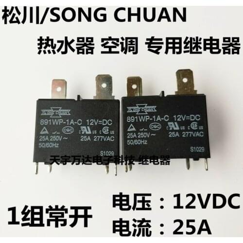 891WP-1A-C 12VDC 12V 30A Relay