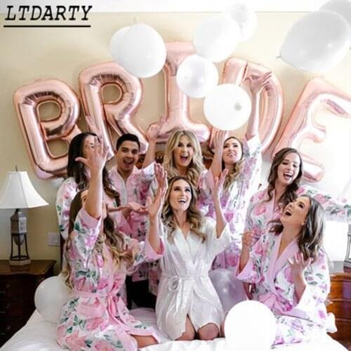 Rose Gold Bride To Be Letter Foil Balloon Headband Tiara Bachelorette Party Decoration Wedding Bridal Shower Supplies