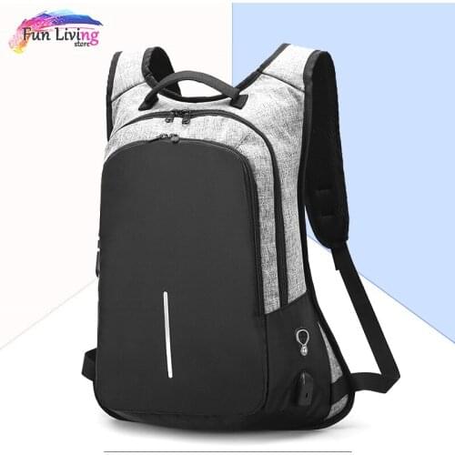 Outdoor High Quality Travel Backpack Men Women Camping Hiking Backpacks With USB Charging Port Antitheft password lock backpacks
