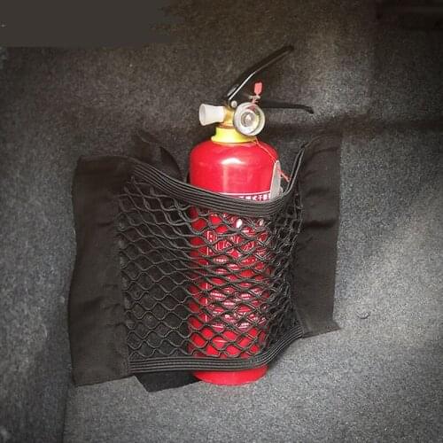 Alijunda Car Rear Trunk Seat Storage Net Pocket Bag Car styling for Volkswagen vw Touran Beetle CC Phaeton Magotan