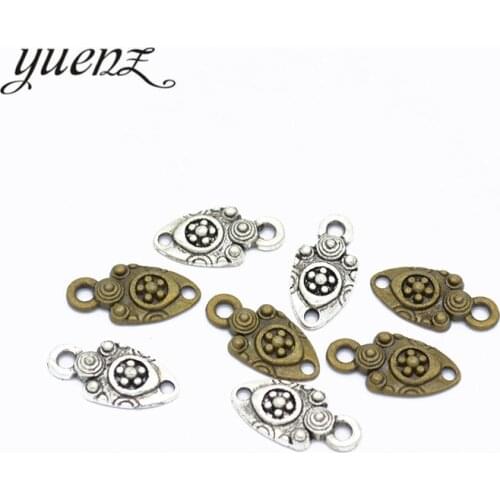 YuenZ 30pcs 2 Colors antique silver color Alloy Water droplets charms Pendant Jewelry Finding B138