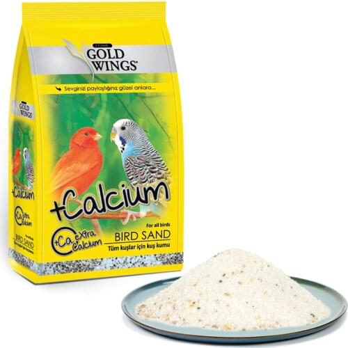 Gold Wings Classic Bird Sand 250 gr extra calcium for all birds