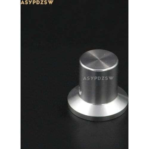 1 PCS Silver 30*19*26 Full aluminum Preamplifier/DAC/Amplifier volume potentiometer knob