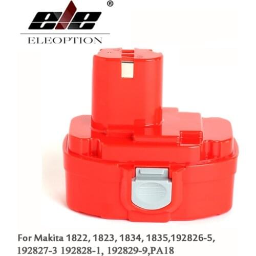 PA18 Ni-CD 18V 2000mAh Rechargeable Battery Battery for Makita 1822, 1823, 1834, 1835,192826-5, 192827-3, 192828-1, 192829-9